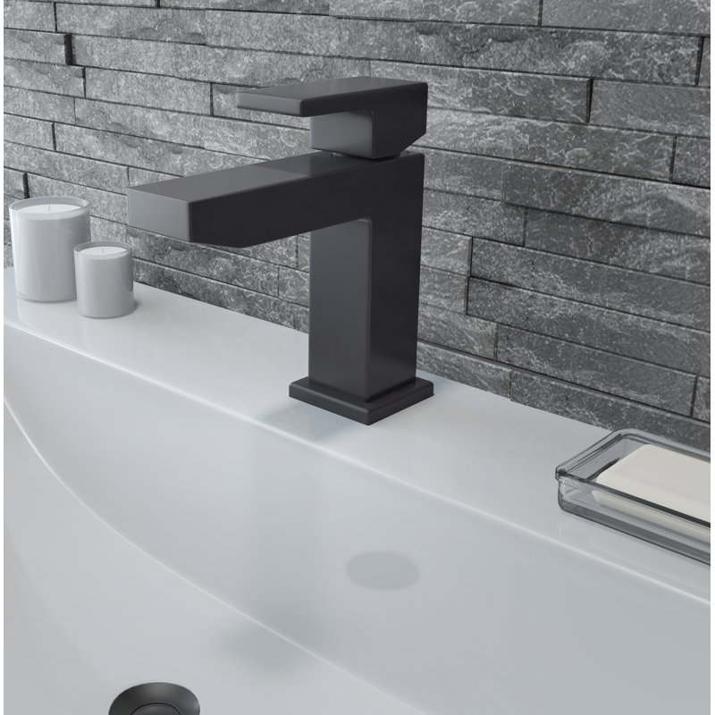 Robinet de salle de bain Mod, Noir mat