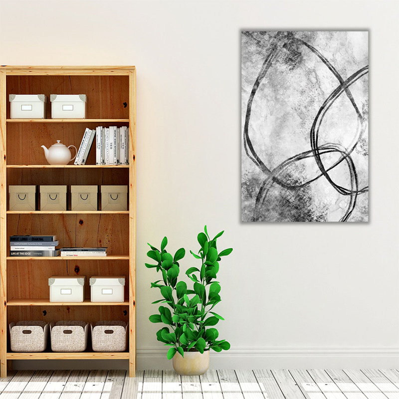 Nonsensical Network - reproduction d'art sur toile, H 48 po x l 32 po
