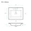 Plateau de meuble-lavabo simple 25 po Voltaire-46724628