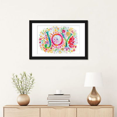 « oh joy », impression sur toile tendue