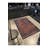 Modern Red Striped Patterned Woven Base Rug-235847131