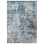 Abstract Area Rug in Gray/Blue