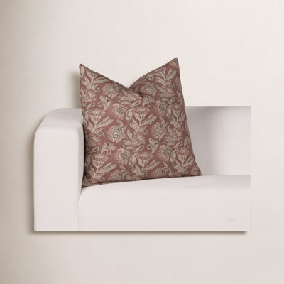Buchan Henna 20" Feather Throw Pillow