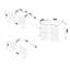Rokhaya 152.4cm Wall Mounted Bathroom Vanity Base Only-495568019