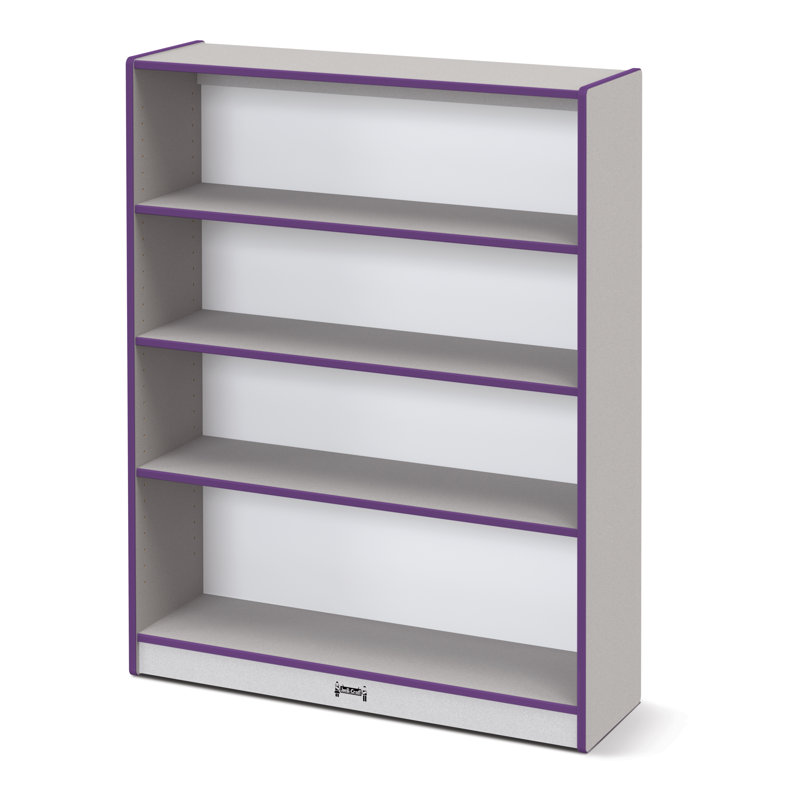 Bibliothèques arc-en-ciel, Mauve, H 48 po x l 36,5 po x P 11,5 po
