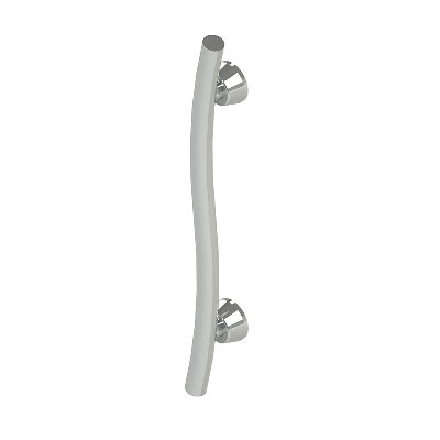 INVISIA Accent Bar 24", Designer Luxury Curved Grab Bar (500 lb. Capacity)
