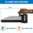 Mount-It! Ergonomic Sliding Under Desk Clamp Keyboard Tray and Mouse Platform, 26.4" x 11.8"