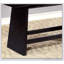 Banc de hauteur de comptoir moderne de style contemporain avec siège rembourré en cuir, parfait pour le divertissement et le confort