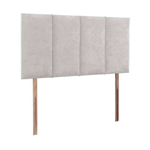 Ealing Upholstered Headboard, Kingsize (5'), Kensington, Pearl