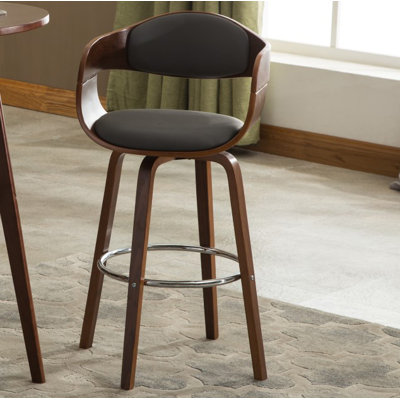 Lirette Swivel 28.74" Bar Stool
