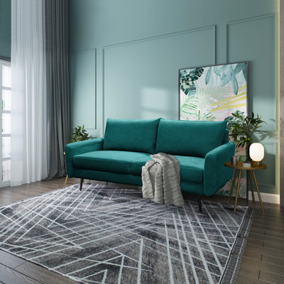 Daaniya 70'' Chenille Round Arm Sofa