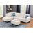 Sectional Sofa With Ottoman-1359440124