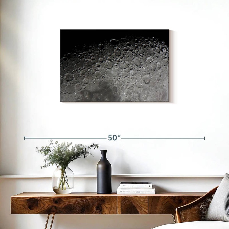 Oberle Moon Surface, 20" H x 30" W