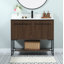 Ensemble de meuble-lavabo simple 40 po Rozell-1397250563