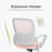 Ergonomic Mesh Task Chair(Set  Of 4)-1263164479