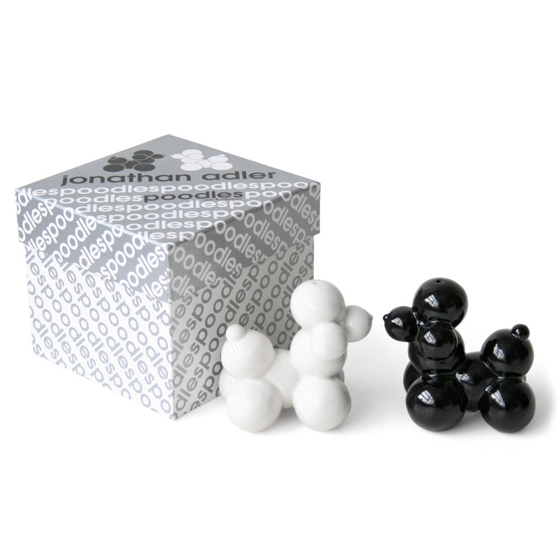 Ensemble salière et poivrière Animalia Poodle