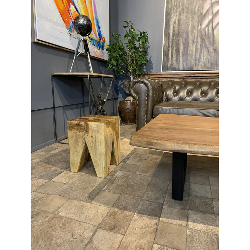 Table de bout en bois massif Findley