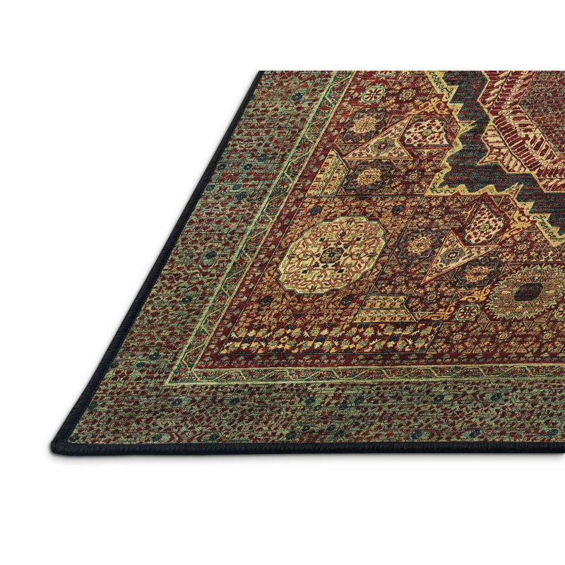 Oriental Indoor Rug, Rectangle 7' x 10'
