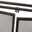 Pare-étincelles en fer robuste avec finition mate - H 30,65 po x l 39,94 po, écran moderne fiable, l 39,94 po x H 30,65 po, option d'espace