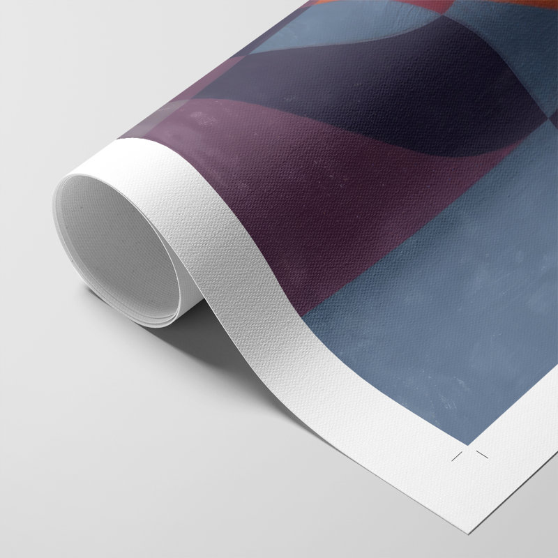 Tissage à la chaîne I - Impression sur toile seulement - NON CADRE, H 36 po x l 24 po