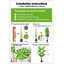 Plante artificielle 48 "Monstera-1809685258
