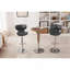 Ensemble de 2 tabourets de bar Upholstery Airlift-304262870
