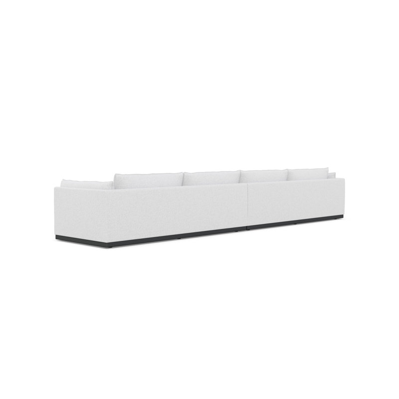 Camden Sofa, White Polyester