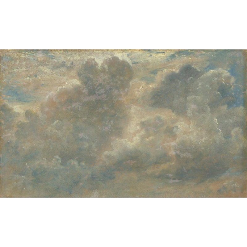 "Cloud Study" by  John Constable - Gallery Wrap Canvas Wall Art, 40" H x 28" W