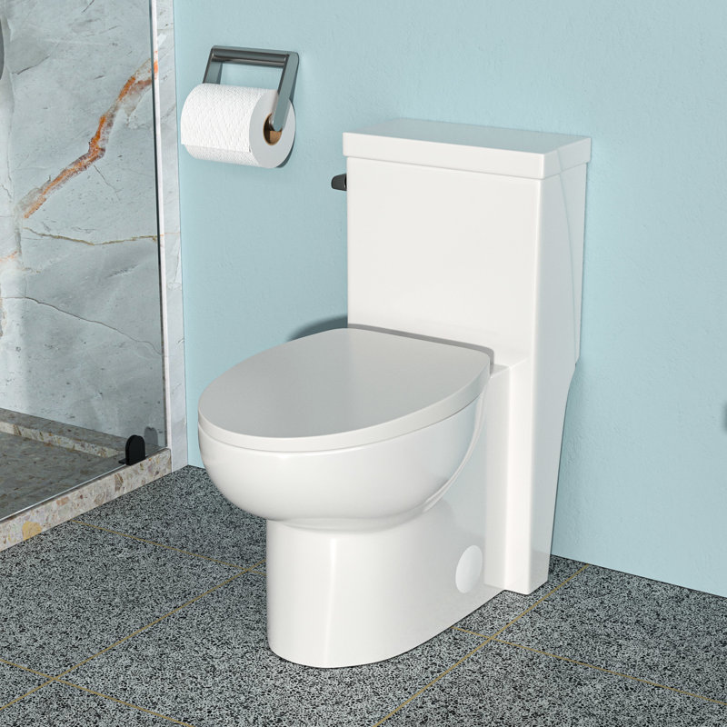 Toilette de salle de bain en céramique - Céramique, luminaire blanc durable et performant