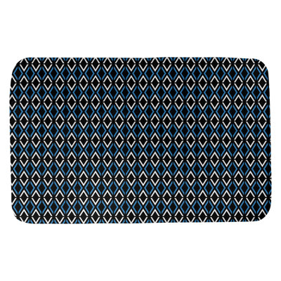 Tapis pour salle de bain diamants Leffel