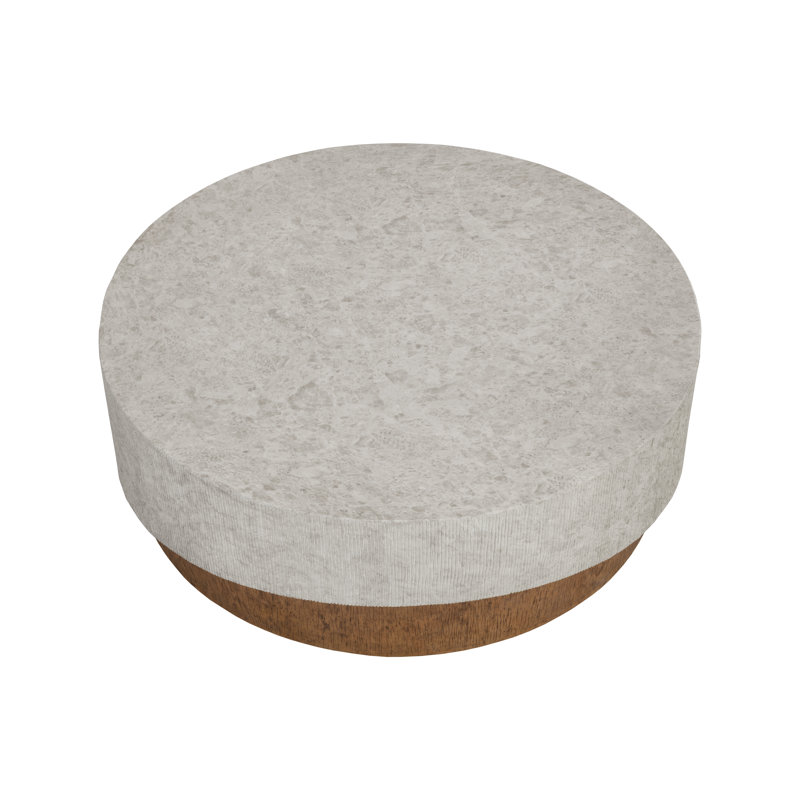 Leda Outdoor Round Coffee Table