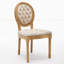 Chaise de salle à manger en velours-1856252981