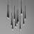 Josealejandro 12 - Light Gold LED Cluster Pendant-690650164