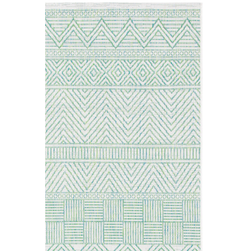 Altia Performance Southwestern Indoor/Outdoor Area Rug, Square 6'7"