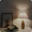 BLOWN SAND  TABLE LAMP