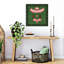 Rose, cow-chic, chic, abstrait, portrait rustique moderne, art mural-129094625