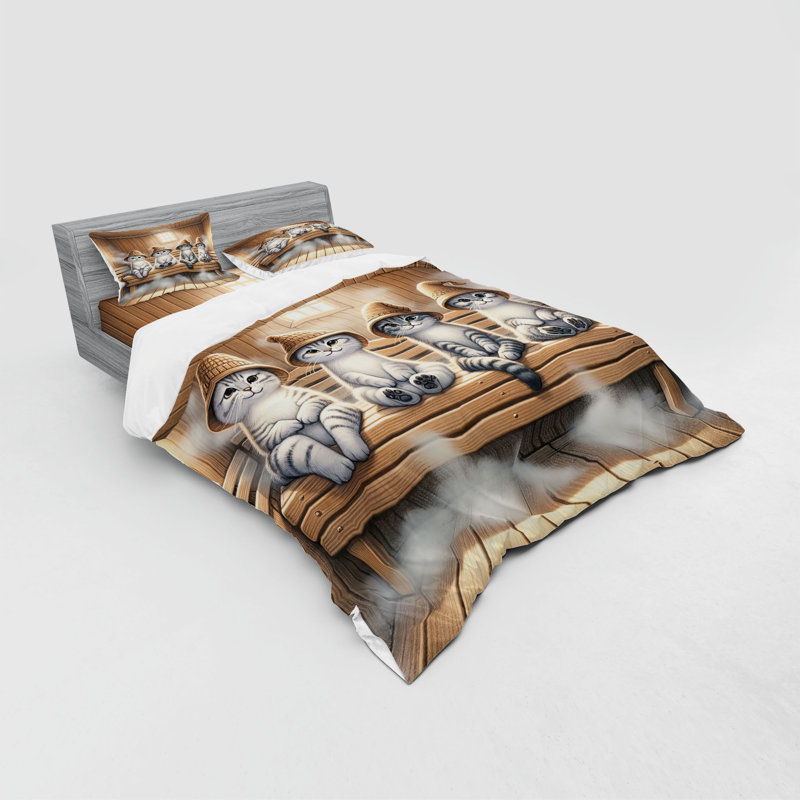 Polyester Duvet Cover, Queen Duvet Cover + 3 Additional Pieces