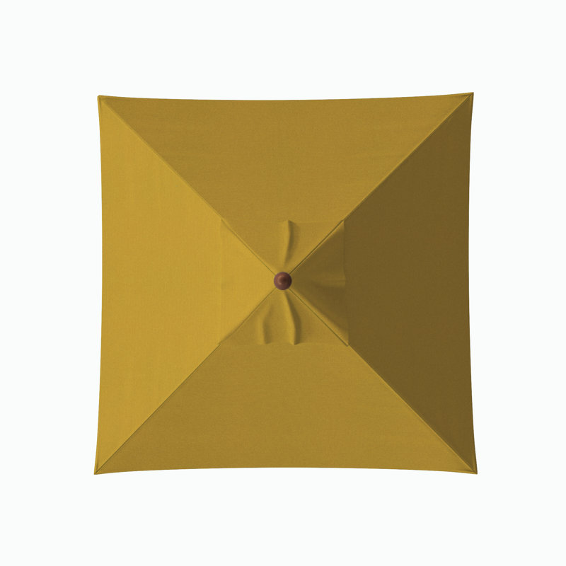 Parasol de marché 6 pi Nicodem, Jaune tournesol