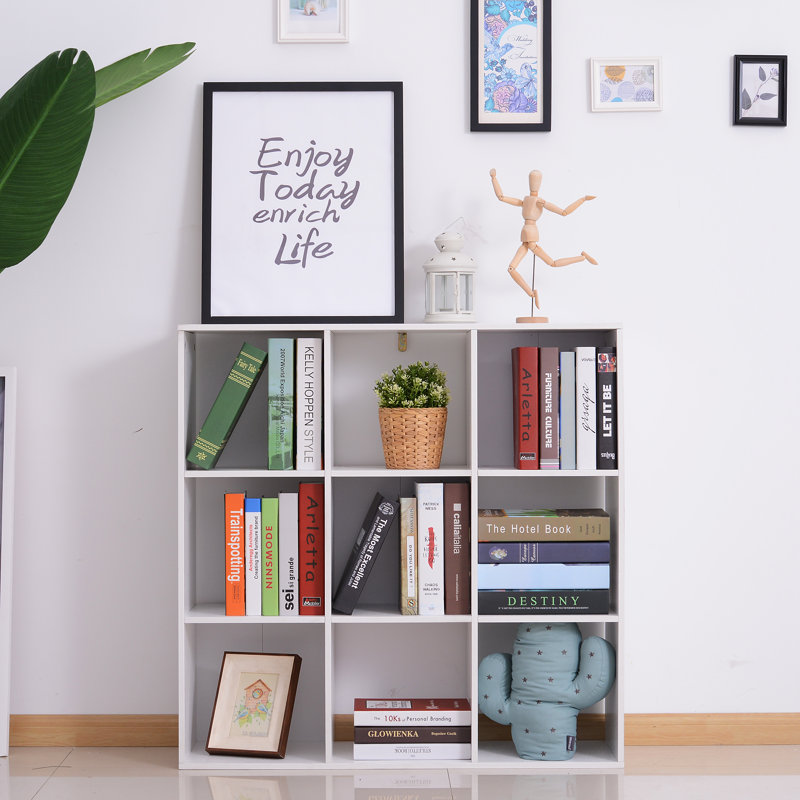 Bean 91cm H x 91cm W Cube Bookcase