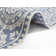 Jardin Flatweave Blue Rug