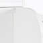 Lit simple extra-long blanc