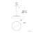 20" Manhattan Dimmable LED Pendant, Aged Brass-1162818621-1162818622