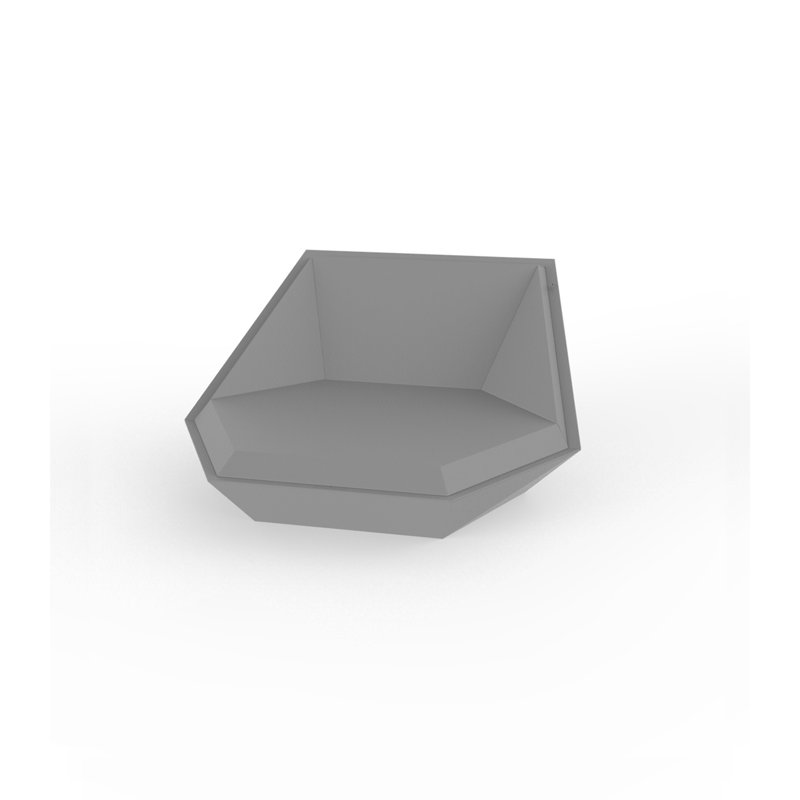 Faz - Resin Daybed - Basic, Steel