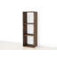 Cerny 145 cm H x 50 cm W Solid Wood Cube Bookcase