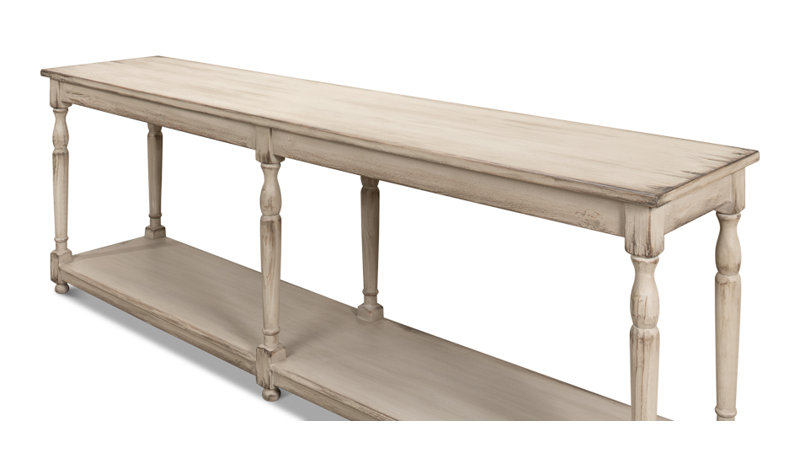 Jensen 95'' W Solid Wood Console Table