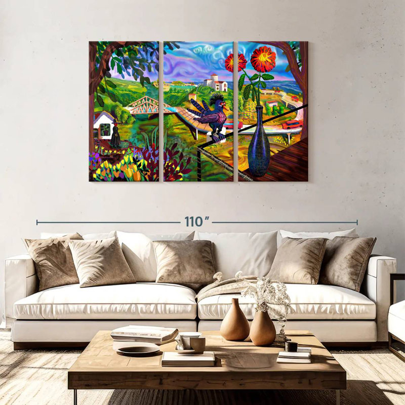 Gillard Zipolite, 48" H x 74" W