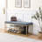 Muammar 47'' W Upholstered Storage Bench with Metal Frame-1832387819