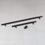 Knurled Bar Cabinet Handles & Coordinating Button Knob in Multiple Finish Variations-120875291-124874263