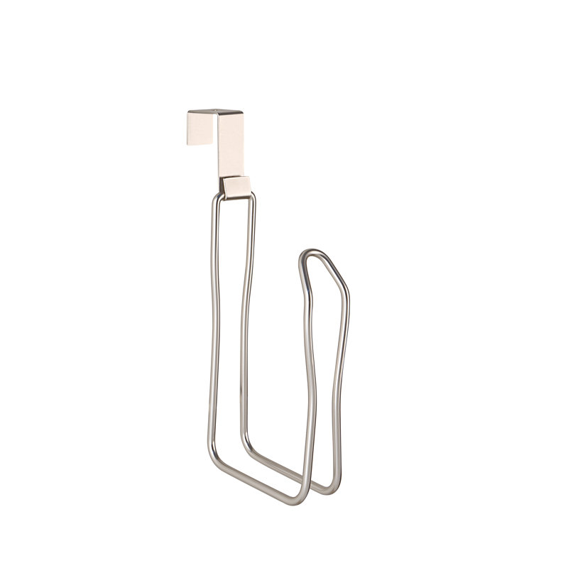 Porte-rouleau de papier hygiénique et réserve, Nickel satiné