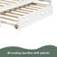 Lit de jour simple en bois avec lit gigogne-1438080326